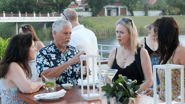 Candid moments shared by Room-Res advisors and their guests