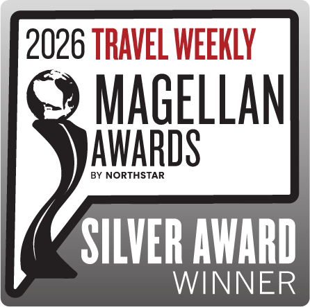 2026 Travel Weekly Magellan Awards Silver winner